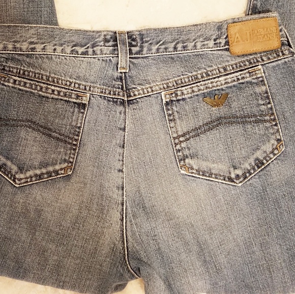 AJ armani Jean's light blue size 27 - Picture 7 of 7